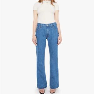 Mother The Bookie Bootcut Jeans Sneak Wash Size 26